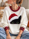 Women's Christmas Crew Neck Sweater