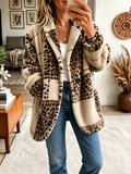 Women's Vibrant Plaid Fuzzy Fleece Jacket