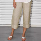 Women's Cotton And Linen Casual Pants