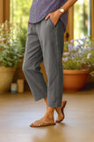 Women's Light Summer Cotton And Linen Casual Pants