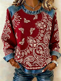 Women's Western Style Casual Sweatshirt